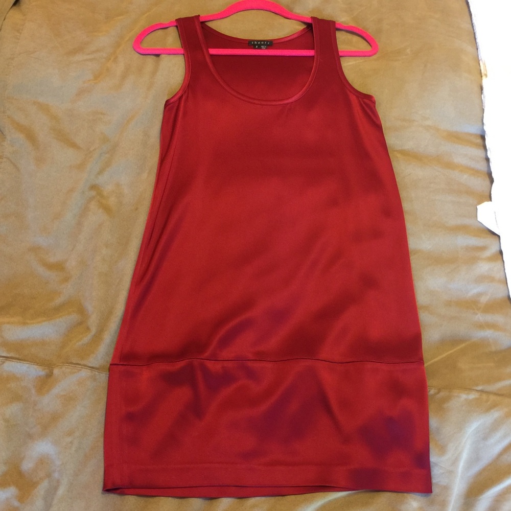 Theory satin dress